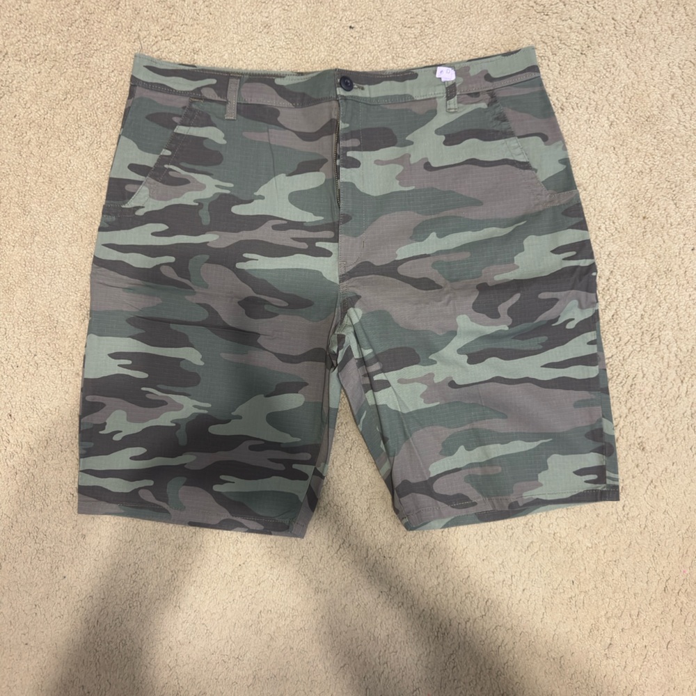 Camouflage Cargo Shorts
